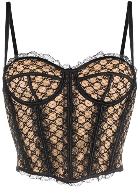 gucci gg net corset